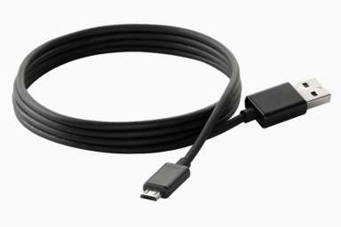 Кабель USB - Micro Mega 2A (черный) 1м
