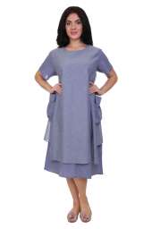 Двухслойное платье из хлопка Gang 19-205-2 L/XL