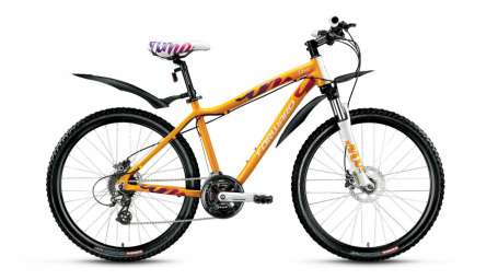 Горный (MTB) велосипед Forward Lima 3.0 disc желтый 15” рама (2016)