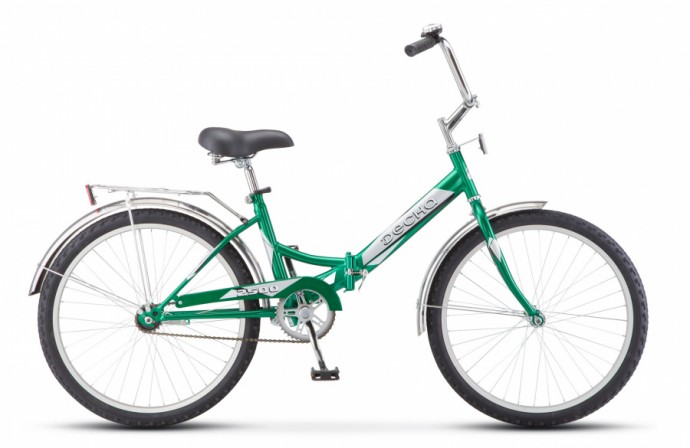 Городской велосипед Десна 2500 зеленый 14” рама (2019)
