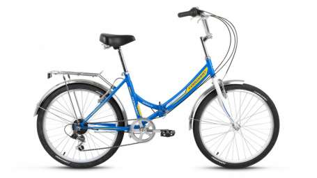 Городской велосипед Valencia 2.0 синий 16” рама (2018)