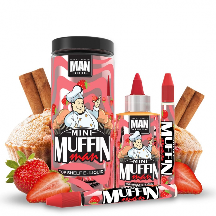 Жидкость для электронных сигарет One Hit Wonder Muffin Man Mini (3мг), 100мл