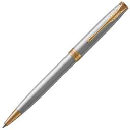 Parker Шариковая ручка Essential Stainless Steel CT Slim  Sonnet