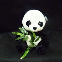 Мягкая игрушка Панда с бамбуком
