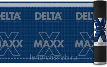 Мембрана DELTA MAXX X (1,5*50м, 75кв.м.) 210гр/м2