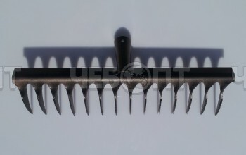 Грабли витые 14-зубые усиленные, толщ. 3 мм порошковое покрытие Чебоксары [30]