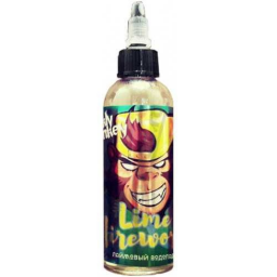 Жидкость для электронных сигарет Frankly Monkey Lime Firework (0мг), 120мл