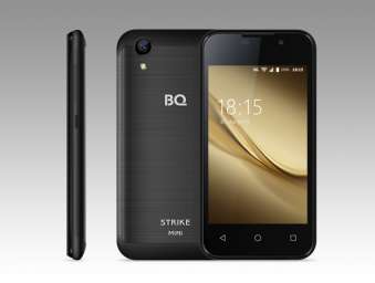 Смартфон BQ 4072 Strike Mini (black brushed)