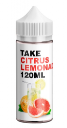 Жидкость для электронных сигарет Take в черном Citrus Lemonade, (3 мг), 120 мл