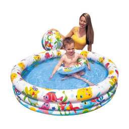 Надувной бассейн для детей Intex 59469NP “fishbowl Pool Set” 3+