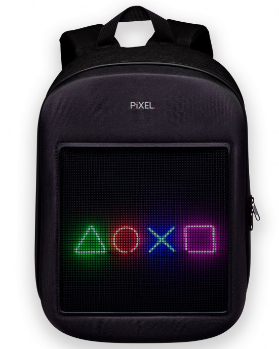 Рюкзак с дисплеем и анимацией - Pixel bag ONE / черный