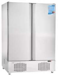 Холодильный шкаф Abat ШХс-1.4-03 нерж., глухая дверь, 0…+5, 1470 литров, нижний агрегат