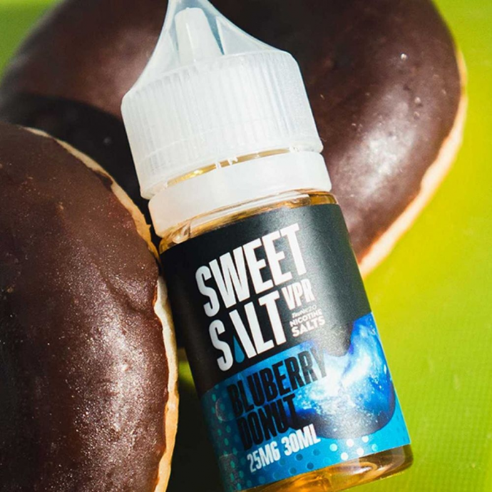 Жидкость для электронных сигарет Sweet Salt VPR Blueberry Donut (45мг), 30мл