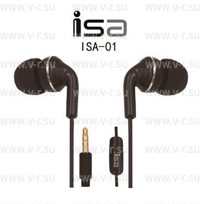 Наушники ISA-01 черный ISA