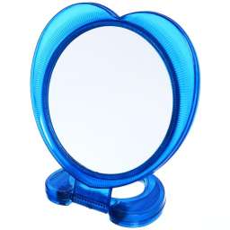 Зеркало настольное “Галантное” круг, подвесное, цвет микс, 13*13см (Стикер на минивл20шт)