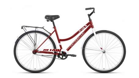 Городской велосипед ALTAIR City low 28 темно-красный/серый 19” рама (2020)