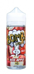 Жидкость для электронных сигарет COTTON CANDY BOMB! Liquid Red Apple (0мг), 120мл