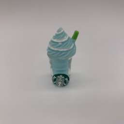 Шармик для слайма Старбакс (Starbucks) коктейль, голубой