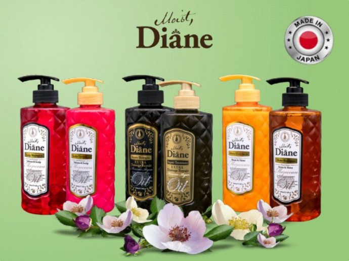 Moist Diane Серия японских средств с маслами для волос