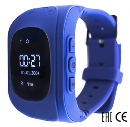 Часы Smart Baby Watch Q50 синие