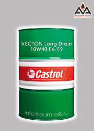 Моторное масло CASTROL VECTON Long Drain 10W-40 E6/Е9 208 л