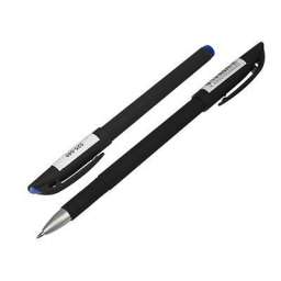 Сув 525-040 Ручка гелевая синяя, с прорезиненным корпусом, 0,5мм,