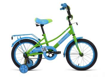 Детский велосипед FORWARD Azure 20 10,5” рама зеленый/голубой (2020)