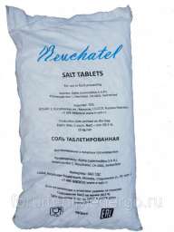 Соль таблетированная (Швейцария), меш. 25 кг