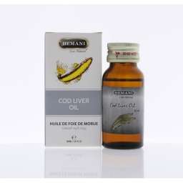 Масло Hemani cod liver oil (печени трески) 30 мл