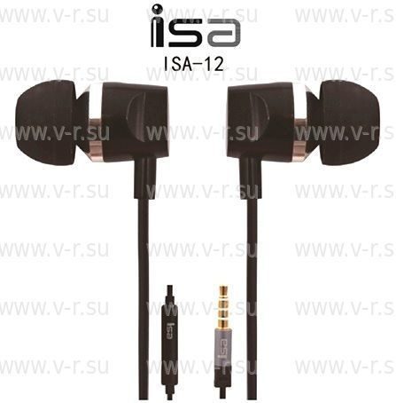Наушники ISA-12 черный ISA