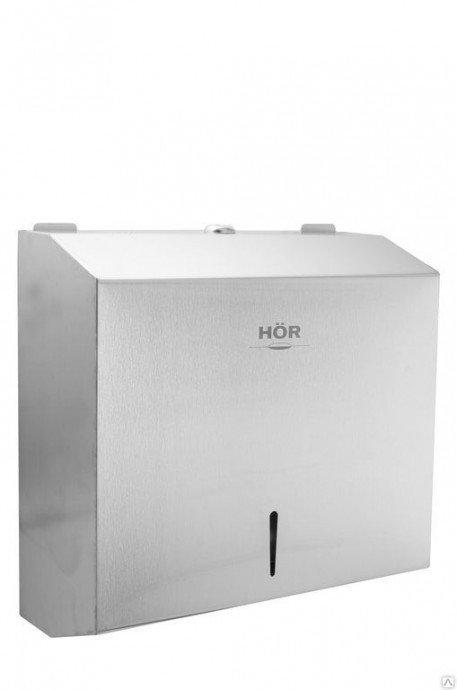 Диспенсер для листовых бумажных полотенец универсальный HOR-311 MS Хром