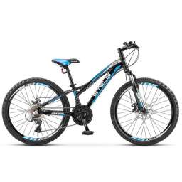 Велосипед подростковый Stels Navigator 460 Md 24 (2018) рама 11 темно-синий (LU073735)