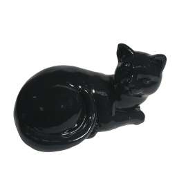 Фигура декоративная Кошка (черный) L17W11H10.5