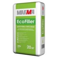 Гипсовая шпатлевка ‘EcoFiller’ (20 кг) МАГМА