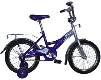 Велосипед детский двухколесный Космос В 1407 фиолетовый
