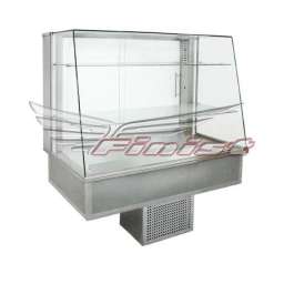Холодильная витрина Finist Glassier Trapeze GT-6, встраиваемая, 1500 мм, +8…+12 С