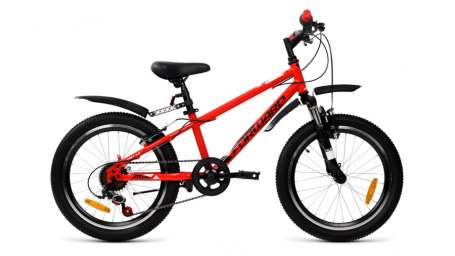 Подростковый горный (MTB) велосипед Unit 20 2.0 красный 10,5” рама (2019)