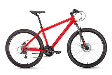 Горный велосипед (27,5 дюймов) Forward - Sporting
27,5 3.0 disc (2019) Р-р = 17; Цвет: Красный (Мато