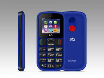 Телефон BQ 1800 Respect (blue)