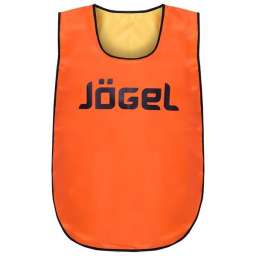 Манишка двухсторонняя Jogel JBIB-2001 детская, желтый/оранжевый