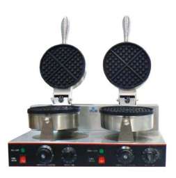 Вафельница Foodatlas UWB-2(AR), электрическая, для венских вафель, 4 сегмента, двойная
