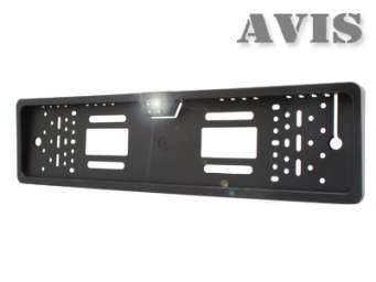 Камера заднего вида Avis AVS308CPR, CMOS в рамке номерного знака