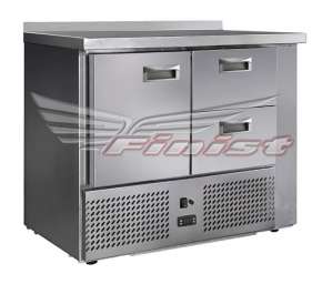 Холодильный стол Finist СХСн-700-1⁄2, 1000 мм, 1 дверь 2 ящика
