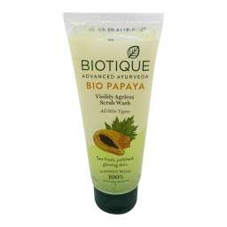 Гель-скраб для умывания Био папайя (face scrub) Biotique | Биотик 50мл