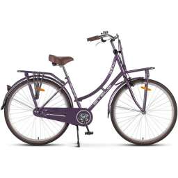 Велосипед дорожный Stels Navigator 310 Lady 28 (2017) рама 18” с корзиной фиолетовый