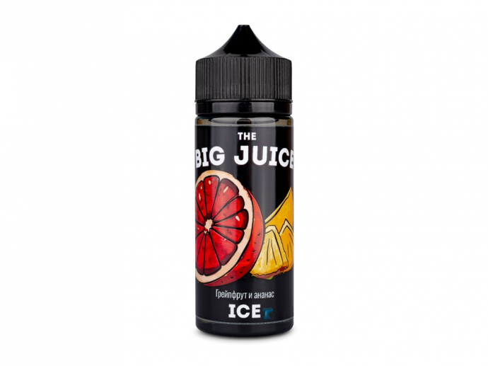 Жидкость для электронных сигарет Big Juice Грейпфрут и ананас (3мг), 120мл