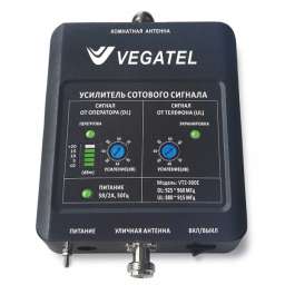 Репитер GSM сигнала VEGATEL VT2-900E (LED 2017 г.)