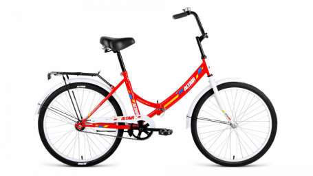 Городской велосипед ALTAIR City 24 красный 16” рама
