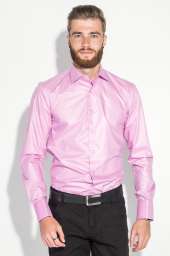 Рубашка мужская c запонками 50PD0020 (Розовый)