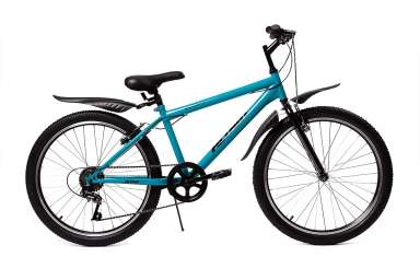 Подростковый горный велосипед (24 дюйма)
Altair - MTB HT 24 1.0 (2019) 6ск/сталь Р-р = 14; Цвет: Чер